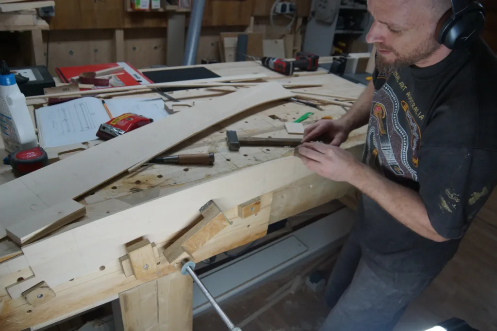 planing the rocker